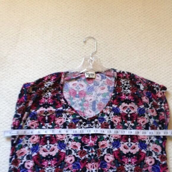 Show Me Your MuMu Floral Blouse Top Small - Picture 4 of 7